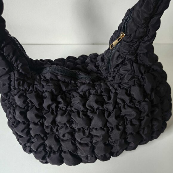 Quilted Mini Bag - Black (NOT BRANDED) - Picture 2 of 3